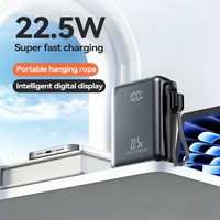 TDX TZ30 18W/22,5W Typ-C Schnellladung Li-Polymer-Akku 30000mAh/40000mAh Mini 2-in-1 Schnellladegerät Hochkapazitäts-Powerbank