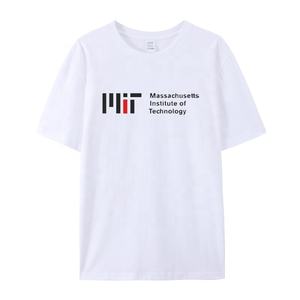 وصل حديثًا طباعة شعار تيشيرتات عالية الجودة من القطن للنساء شعار Mit للبيع - Product Image 2