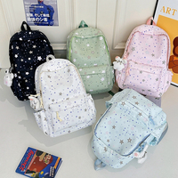 Sac à dos tendance style japonais, petit, frais et mignon, idéal pour l'été, avec couleurs crème glacée, pour collégiens