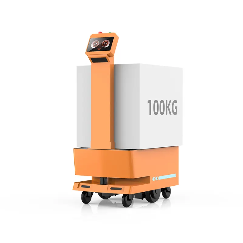 AGV 운송 처리 로봇 산업 물류 전송 배달 로봇 공장 배달 로봇 워크샵 AMR