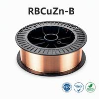 Fil de brasage en laiton cuivre-zinc-nickel RBCuZn-B 1,2 mm solide ISO 9001 Fournisseur OEM ODM d'acier à outils