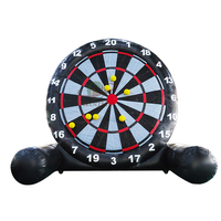 Jeu gonflable d'extérieur pour le football, jeu multijoueur, fléchettes, planche collante pour le football