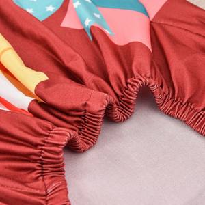 Toptan özel tek katmanlı yumuşak kanepe kılıfı noel Polyester sandalye kılıfı tatil dekorasyon için uygun sandalye kılıfı - Product Image 5