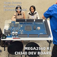 Papan Pengembangan MEGA2560 R3 CH340 Sumber Terbuka JMY Berkualitas Tinggi yang Ditingkatkan dengan ATMEGA2560 untuk Kit Mega 2560