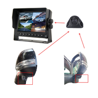 Mini caméra AHD pour véhicule, caméra de voiture étanche 1080P 720P, grand angle, vue latérale, caméra pour bus, camion, voiture