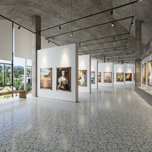 Thiết kế hiện đại gạch terrazzo Nhân Tạo Màu Xanh Lá Cây Epoxy terrazzo sàn gạch cho Vanity đầu sản xuất gạch lát sàn terrazzo màu xanh lá cây - Product Image 5