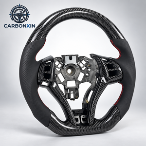 Volante Deportivo Personalizado de Fibra de Carbono y Cuero con LED para Nissan Sentra, Tiida, Qashqai y Lannia - Product Image 2