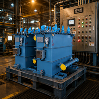Transformateur triphasé à enroulement en cuivre à double bobine en résine coulée à économie d'énergie 50Hz pour four de fusion par induction