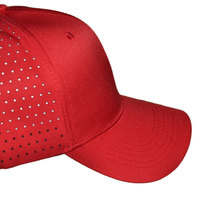 Casquettes de baseball personnalisées en gros, OEM, respirantes, légères, perforées au laser, style tendance, avec logo personnalisé