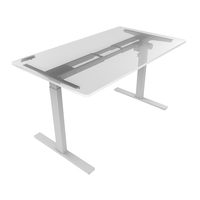 Meuble de bureau ergonomique réglable en hauteur électrique, boîtier de commande de bureau debout robuste, bureau assis-debout en acier