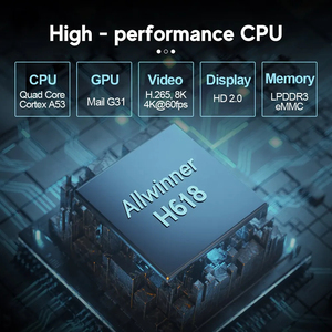 Entrega Rápida, Android 11, Quad Core, Rockchip RK3229, 4K, Smart TV Box, Set-Top Box, Medio Oriente, Europa y América, India, Reino Unido - Product Image 4