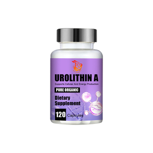 Private Label Urolithin A Vegan Capsules with Urolithin A Proprietary <b>Blend</b> Improve Cardiovascular Health and Metabolic Function - Product Image 1