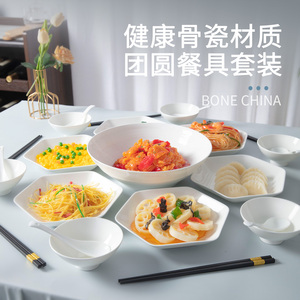 Khô Nuts hiển thị trường hợp Snack và Dip xoay phục vụ khay trái cây khô món ăn Dispenser gốm Platter lười biếng Susan chia khay - Product Image 6