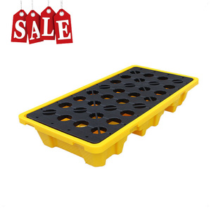 2 tambor caja de almacenamiento único aceite de lomos de Ibc No de contención de derrames de Anti derrame - Product Image 1