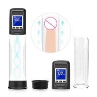 Pompe à vide électrique pour homme, agrandisseur de pénis avec écran LCD numérique, dispositif à pression de vide réglable