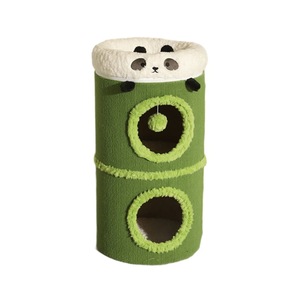 Rascador para Gatos de Doble Capa Integrado y Sólido, con Cubo de Sisal Cálido para Invierno, Ahorra Espacio, <span class=keywords><strong>Casa</strong></span> para Gatos - Product Image 5