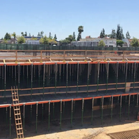 Coffrage de table pour la construction de dalles en béton destiné à la coulée de dalles