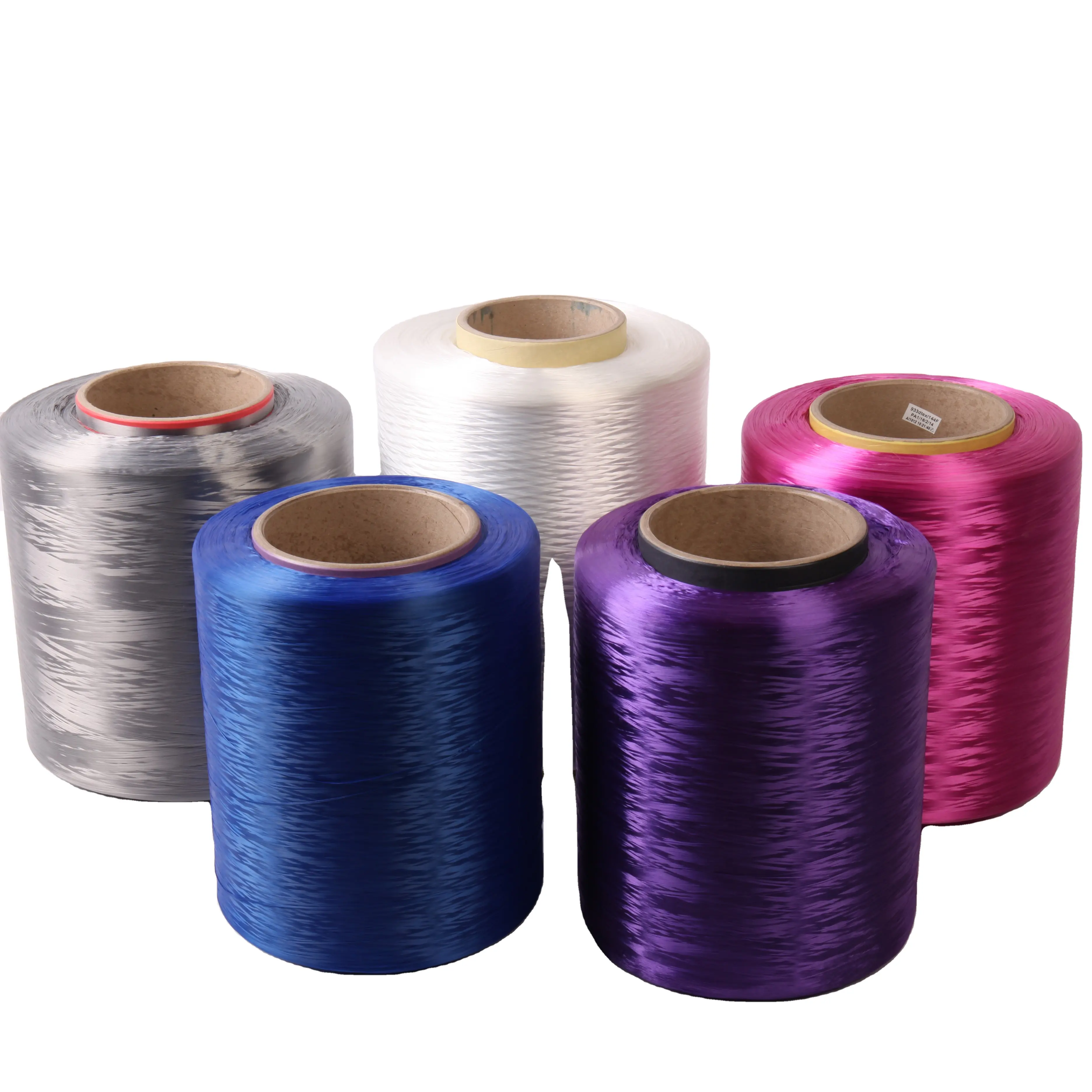 1260d Polyamide 6 Garen Nylon 6 Hoge Vasthoudendheid Garen Voor Tapijt