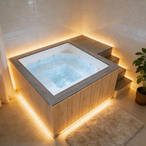 Piscine de toit de type conteneur pour petits jardins et terrasses, gain de place, élégante et pratique - Product Image 2