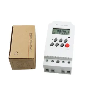 Kg 316T Tijdschakelaar Ac 220V Timer Lcd Digitaal Programmeerbaar Elektronisch Timer Switch Digitaal Timer Controller