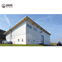 Bâtiment en acier de construction industrielle et commerciale de haute qualité avec panneau solaire pour l'Europe