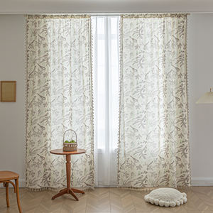 <span class=keywords><strong>Tende</strong></span> digitali stampate in stile persiano fiori e uccelli sono adatti per feste di vacanza vita quotidiana case hotel bar e così via - Product Image 2