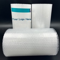 Emballage de film PE transparent personnalisé rouleau de film bulle de protection amortissante pour les marchandises d'emballage et de boxe