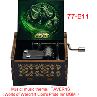 Caja de Música de World of Warcraft, Idea de Regalo y Souvenir, Regalos para el Año Nuevo Chino