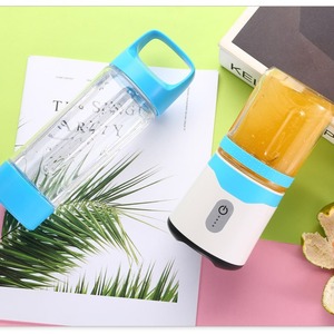 Portable <b>Mini</b> Juicer Cup 6-Blade Rechargeable Electric Juice Maker For Outdoor Travel With <b>PC</b> Food Grade Plastic Liner - Product Image 1