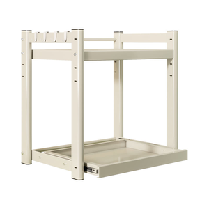 Estante de almacenamiento de cocina ventilado de cuatro lados moderno Nuevo estante de Metal multifuncional para <span class=keywords><strong>horno</strong></span> <span class=keywords><strong>microondas</strong></span> y máquina de pan - Product Image 1