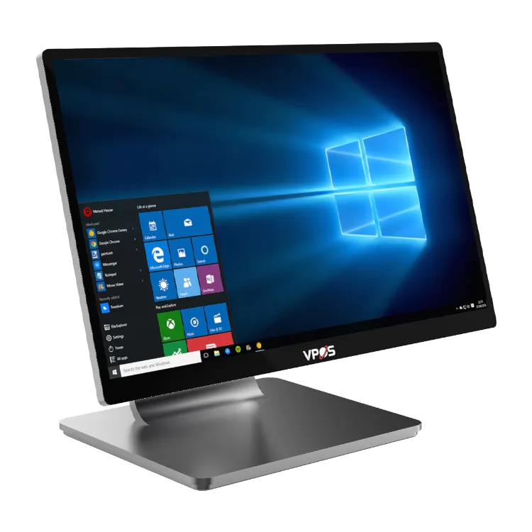 Nhà Máy tất cả Vỏ hợp kim nhôm màn hình cảm ứng hệ thống POS Windows tất cả trong một tiền mặt đăng ký Nhà cung cấp