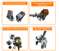 Équipement d'extrusion automatique non réglable Ripo U10 à tête en alliage de nickel revêtue de téflon, résistant aux produits chimiques, pour la fabrication de câbles