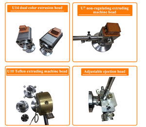 Cabezal de níquel recubierto de teflón U10 no ajustable para equipos de fabricación de cables de extrusión resistentes a productos químicos - Product Image 3