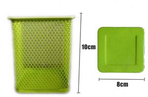 <b>Office</b> Desktop Wire Metal Mesh Black square Cup Bin Desk Pen Pencil Holder Organizer <b>Office</b> Desk Pencil Holder - Product Image 5