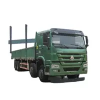 بسعر المصنع الثقيل سينوتراك هوو فاو شاكمان 12 عجلات 8*4 صندوق شاحنة بضائع شاحنة سياج شاحنة