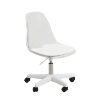 Chaise de levage à hauteur réglable pour bureau à domicile Chaise de bureau ergonomique au design moderne avec matériau PP pour activité et bureaux