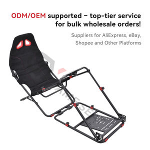 GY070通用兼容性定制Sim赛车可折叠驾驶舱座椅赛车模拟器，罗技G27，G29，Playstation 2 3，Wii - Product Image 3