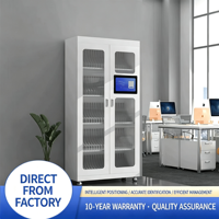 Gabinete de Archivo Inteligente con RFID y Reconocimiento Facial, Gabinete de Autoservicio para Préstamo y Devolución de Archivos en Almacén Inteligente