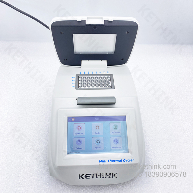 PCR Laboratory Equipment KETHINK KT-MTC3200 32 Well  Mini Thermal Cycler PCR Testing Machine for Sale