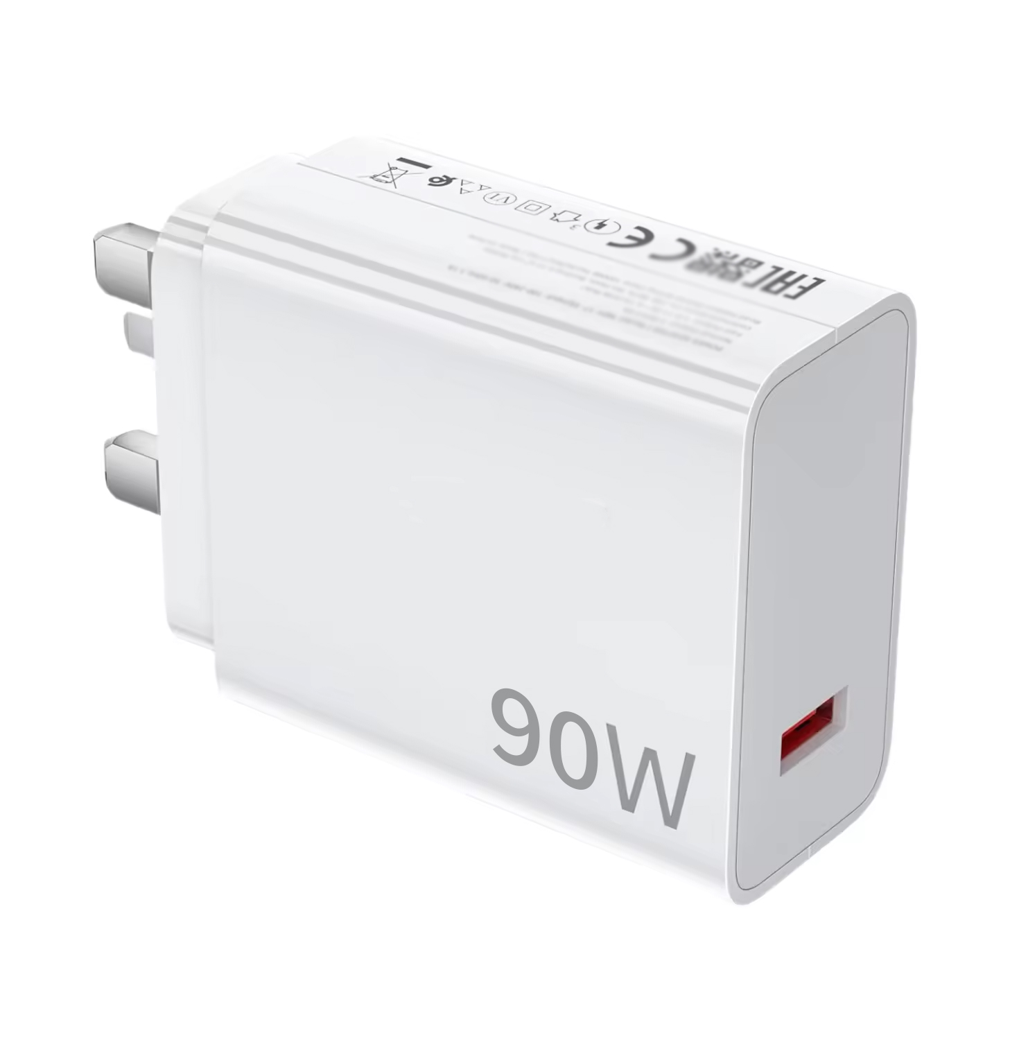 White 90W Charger