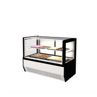 Réfrigérateur congélateur de comptoir d'exposition Offre Spéciale pour boulangerie, présentoir de vitrine, réfrigérateur d'affichage de chocolat