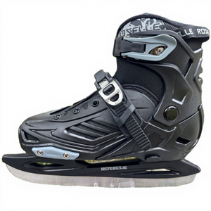 Most Popular Impactive Resistance Plastic Hard Shell Adjustable Sizes Ice <strong>Skates</strong> <strong>Shoes</strong> for Adult - Product Image 1