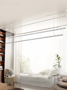 Invisible Smart Ultra-Thin Fully Automatic Remote-Controlled <b>Ceiling</b>-Mounted Recessed Electric <b>Clothes</b> <b>Drying</b> <b>Rack</b> - Product Image 4