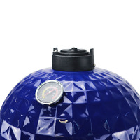 Auplex BBQ Parrilla de Carbón Portátil de 15 Pulgadas, Kamado de Cerámica de Lujo de 15 Pulgadas al por Mayor, Ahumador de Carbón para BBQ EN-1860 Precio de Fábrica