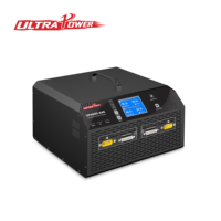 UP4000-24S daya Ultra, 4000W 25A 2 port 16-24s, pengisi daya baterai Drone pertanian 60 menit untuk terisi penuh dua baterai