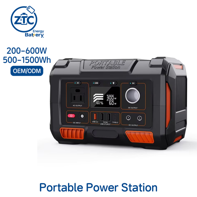200w 300w 500w 600w Generador Solar System Outdoor Camping Portable Generator Solar System Power Station  & Power Supply