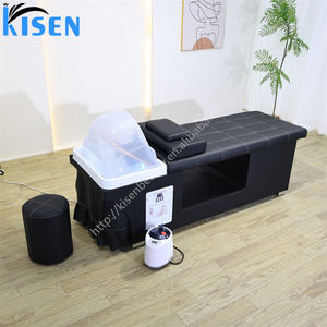 Kisen Japanese Inspired Head Spa Unit Advanced Shampoo Bed and Hair Wash Machine para tratamiento y relajación del cuero cabelludo profundo - Product Image 2