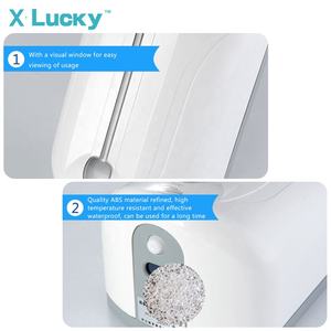 Hôtel Shampooing Revitalisant Authentique Support <span class=keywords><strong>Mural</strong></span> Noir Mat Presse Manuelle Liège Mains Libres En Bambou Automatique Distributeur De Savon - Product Image 6