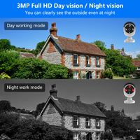 5MP Wireless NVR Kits 10.1 'LCD-Display HD Outdoor-Sicherheit IP-Kamera Video überwachung CCTV-Kamerasystem