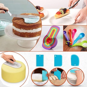 Xingning Meishang Cake Decorating <b>Kit</b> 860Pcs Piping Nozzles <b>Baking</b> Trays Turntable Home <b>Baking</b> Supplies - Product Image 5